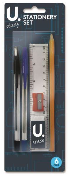 STATIONERY SET 6 PIECE