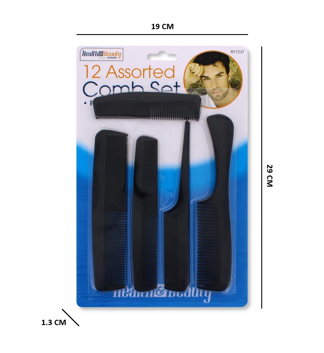 12 PK ASSORTED COMB SET