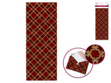 DESIGNER FABRIC CROP-IT STICKER MOROCCAN BURGUNDY