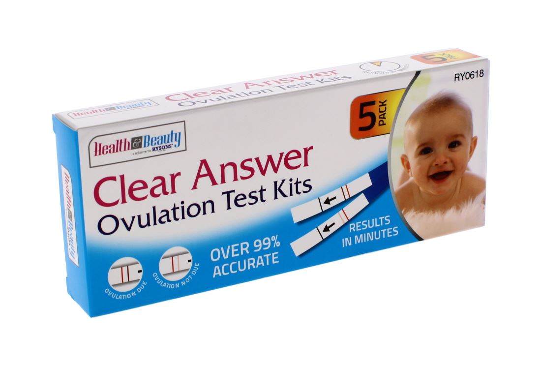 5PC OVULATION TEST KITS CLEAR ANSWER