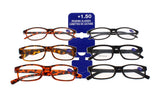 ASSORTED READING GLASSES +1.50