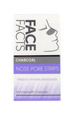 6PK FACE FACTS NOSE PORE STRIPS CHARCOAL