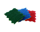 9 PC SCOURING PADS WITH FOAM