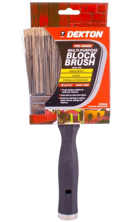 DEKTON PRO GRADE MULTI-PURPOSE BLOCK BRUSH