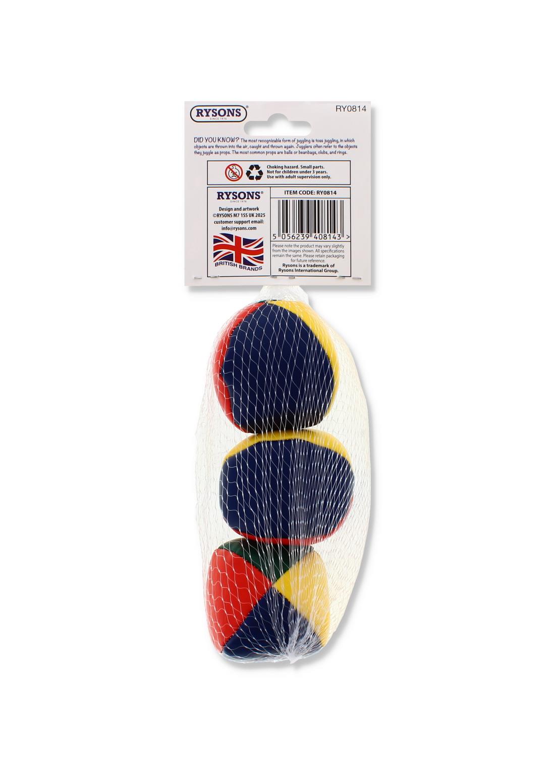 3 CIRCUS JUGGLING BALLS