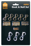 48PK HANDY HOMES HOOK & NAIL SET