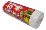RYSONS 40 HANDY BAGS ROLL W/TIE HANDLES