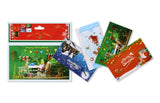 4PK ASSORTED XMAS MONEY GIFT ENVELOPES
