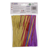 600PK ASSORTED METALLIC TWIST TIES