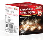 LED SNOWFLAKE STRING LIGHTS