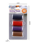 4PC ASSORTED SEWING THREAD