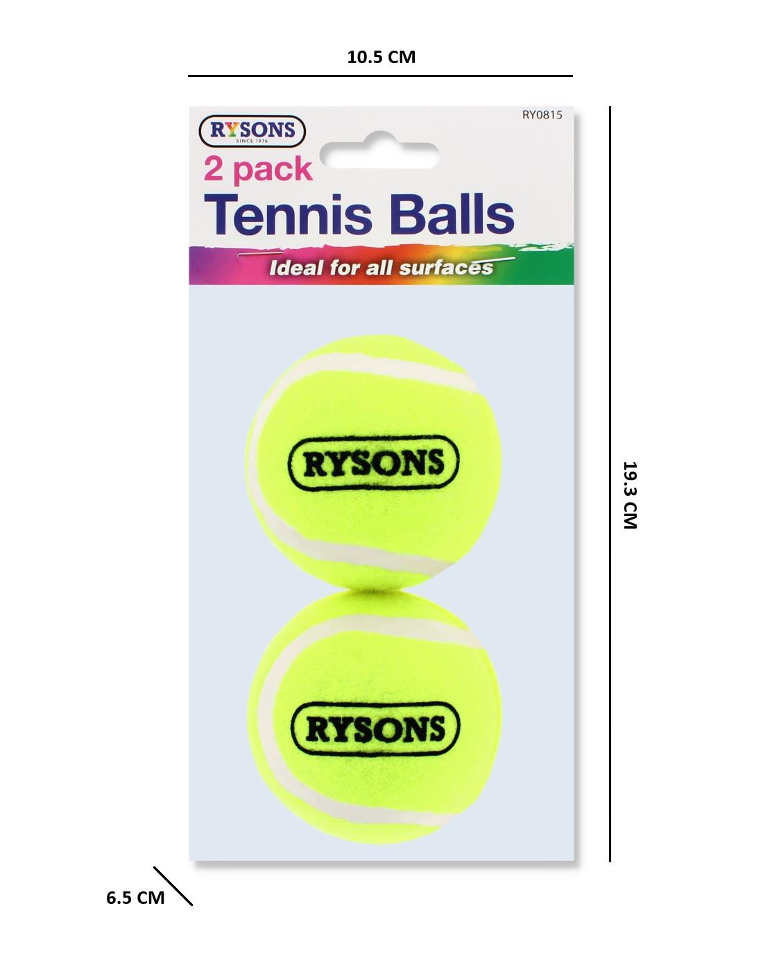 2PK TENNIS BALLS