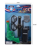 6PC POLICE ACTION PLAY SET KIDS TOY