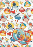 TWIRLY WOOS 2 SHEETS OF GIFTWRAPS & 2 TAGS