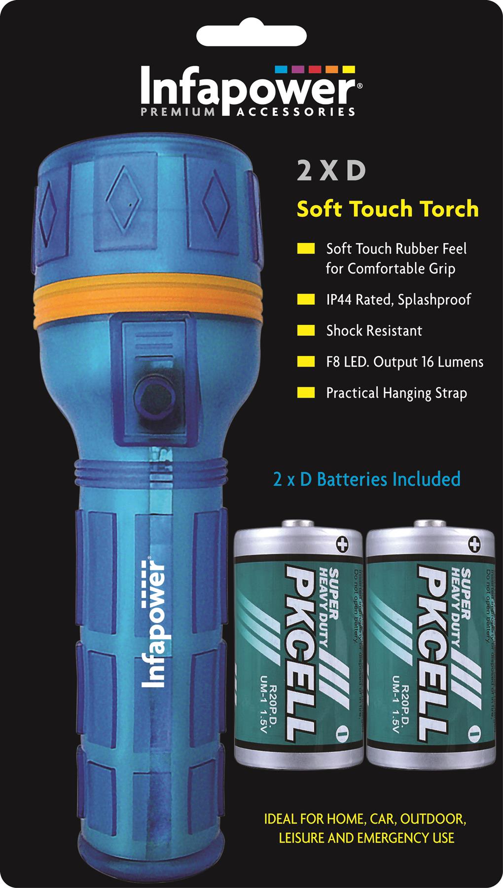 Infapower 2D Soft Touch Torch