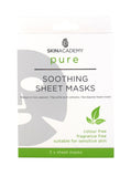 2PK SKIN ACADEMY PURE SOOTHING SHEET MASKS