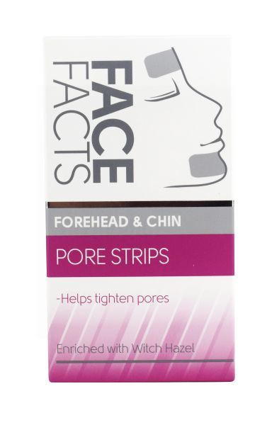6PK PORE STRIPS FOR FOREHEAD & CHIN VEGAN