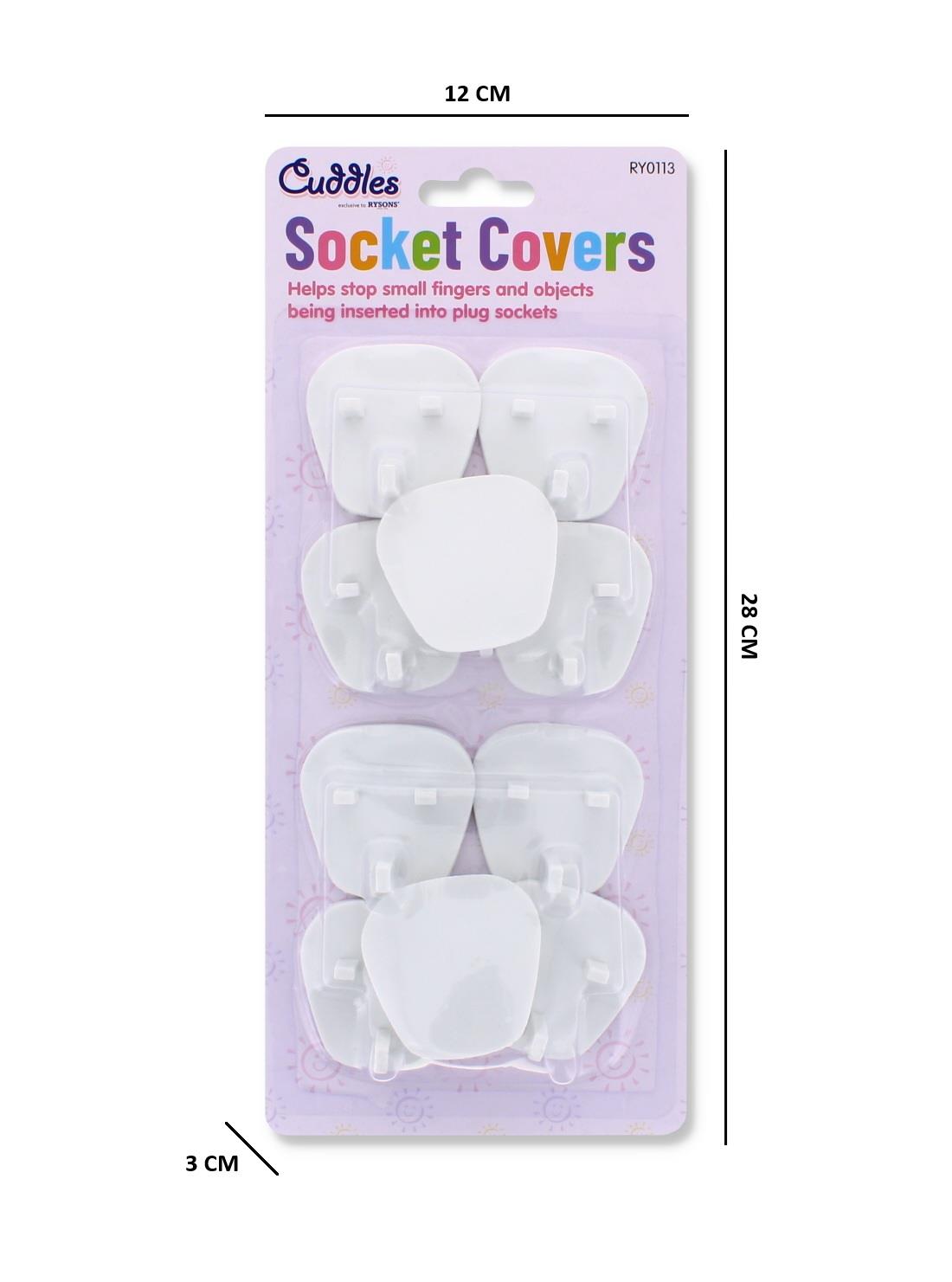10PC SOCKET COVERS