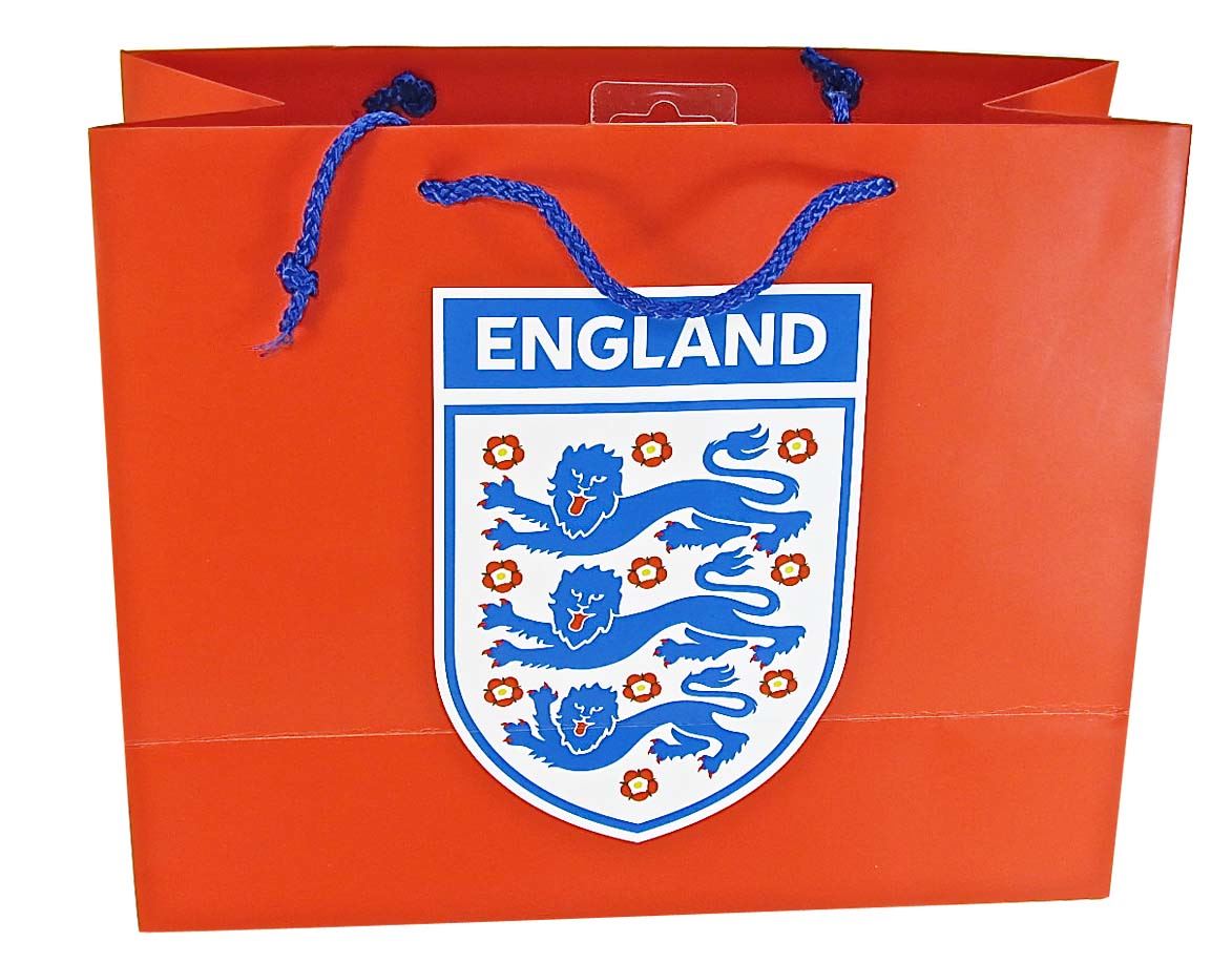 OFFICIAL ENGLAND LANDSCAPE GIFT BAG-33x26.5cm