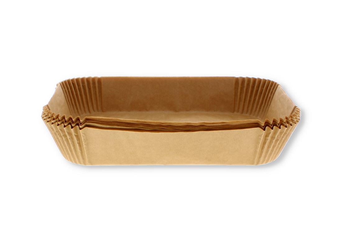 30PK RECTANGULAR AIR FRYER LINERS 22 x 14 x 4.5CM