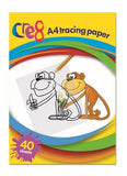 CRE8 A4 TRACING PAPER PK 40 SHEETS