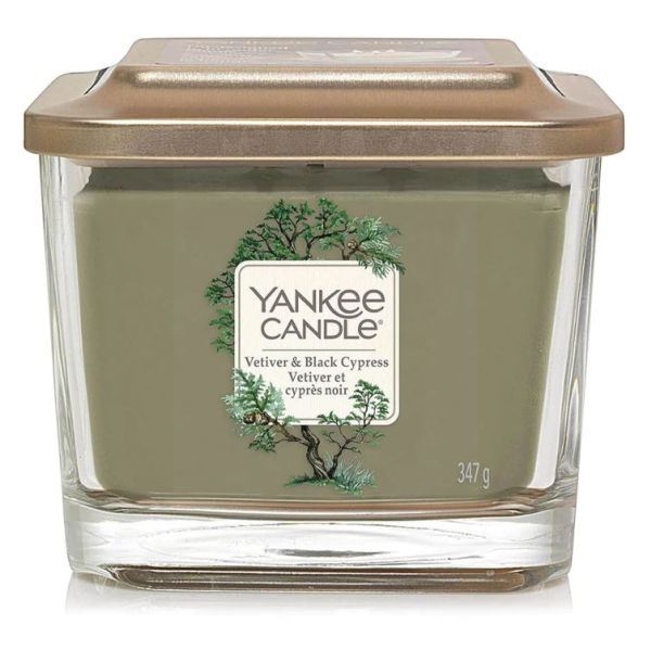 YANKEE CANDLE VETIVER BLACK CYPRESS 347G