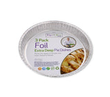 3PK FOIL EXTRA DEEP PIE DISHES (12/24)