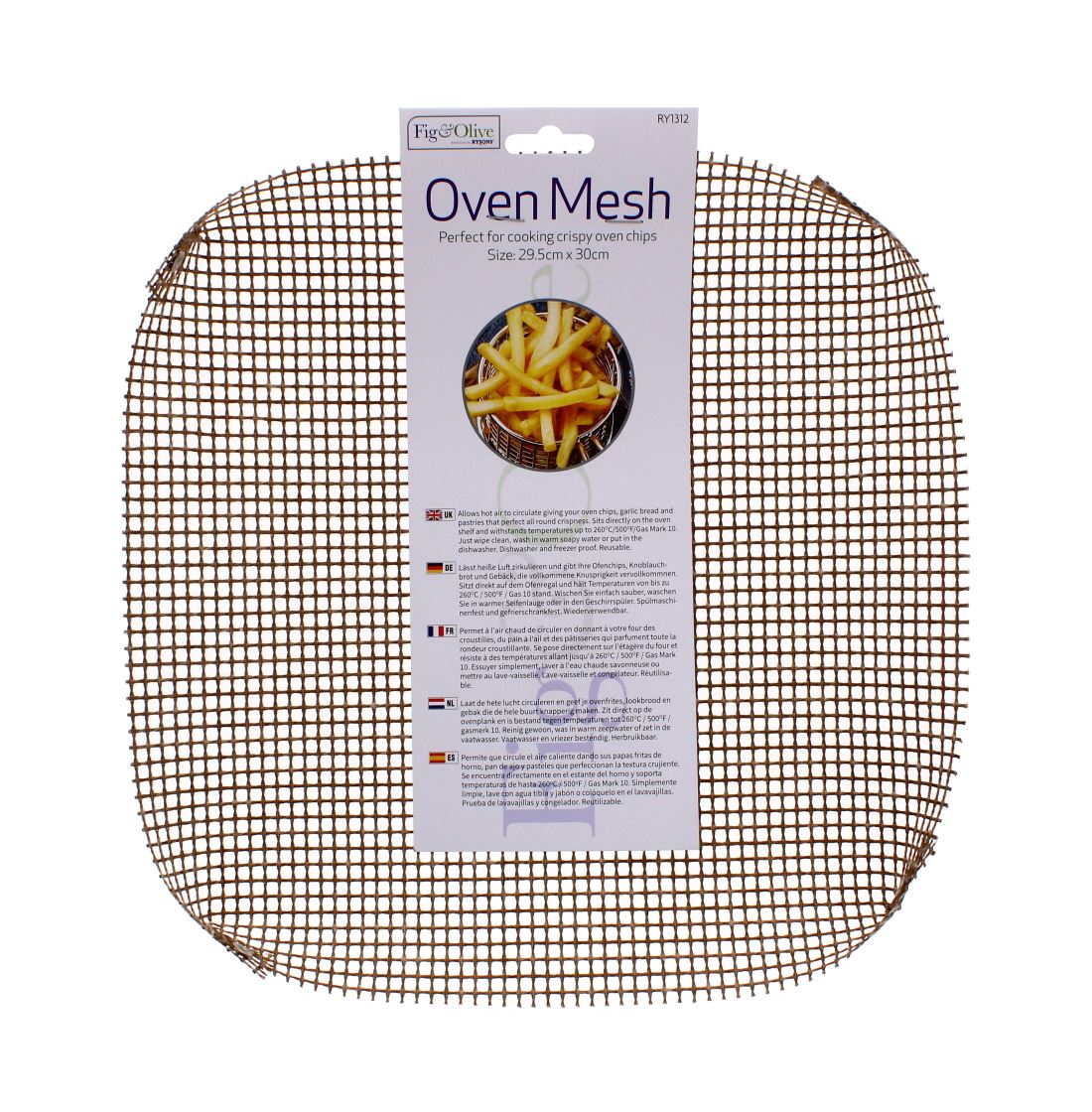 REUSABLE OVEN MESH-SQUARE