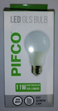 PIFCO E27 LED GLS BULB  SCREW CAP 11W WARM WHITE