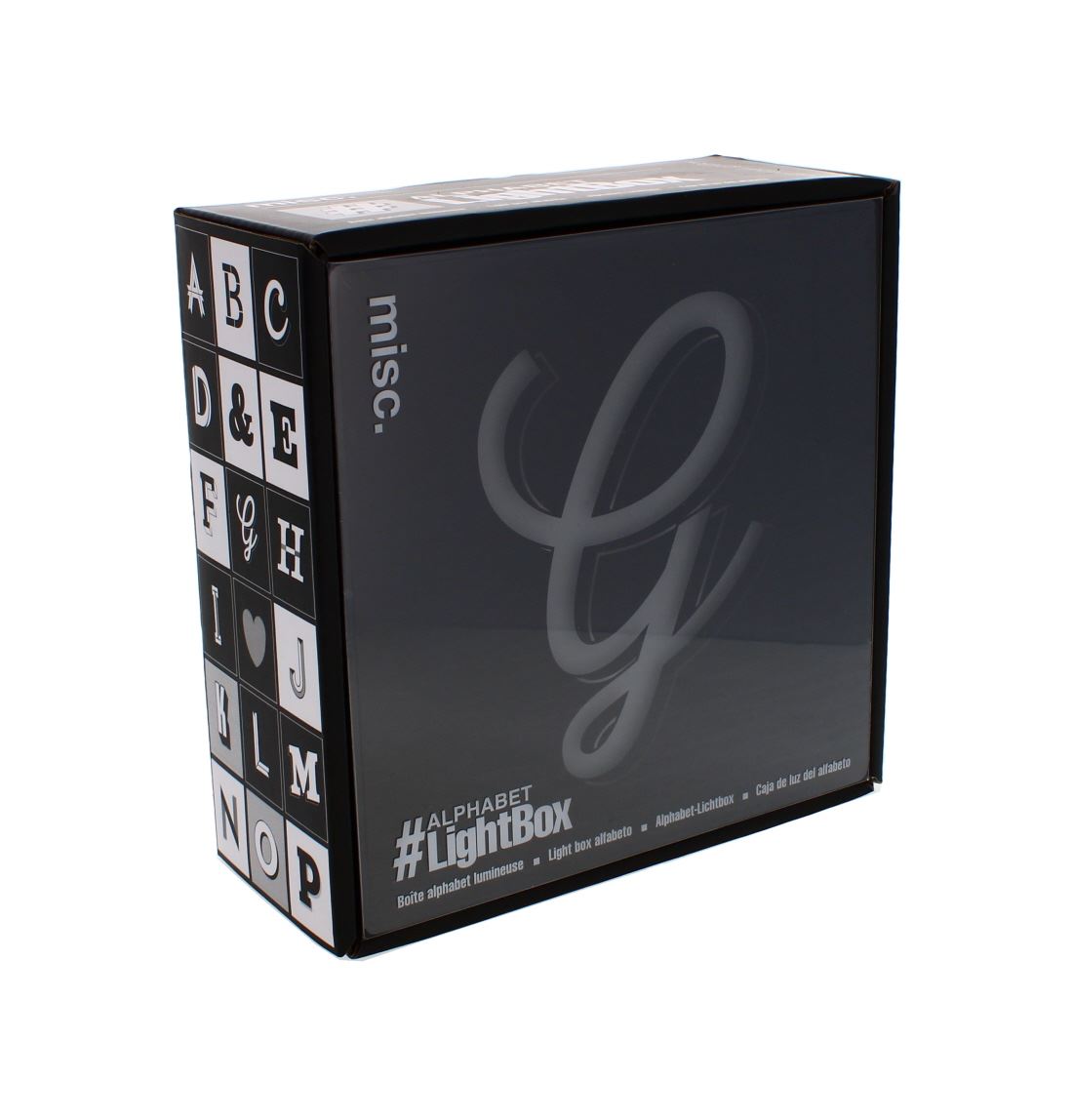 ALPHABET LIGHT UP BOX G