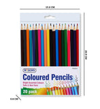 20PK COLOURED PENCILS