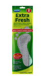 2 PAIRS EXTRA FRESH INSOLES