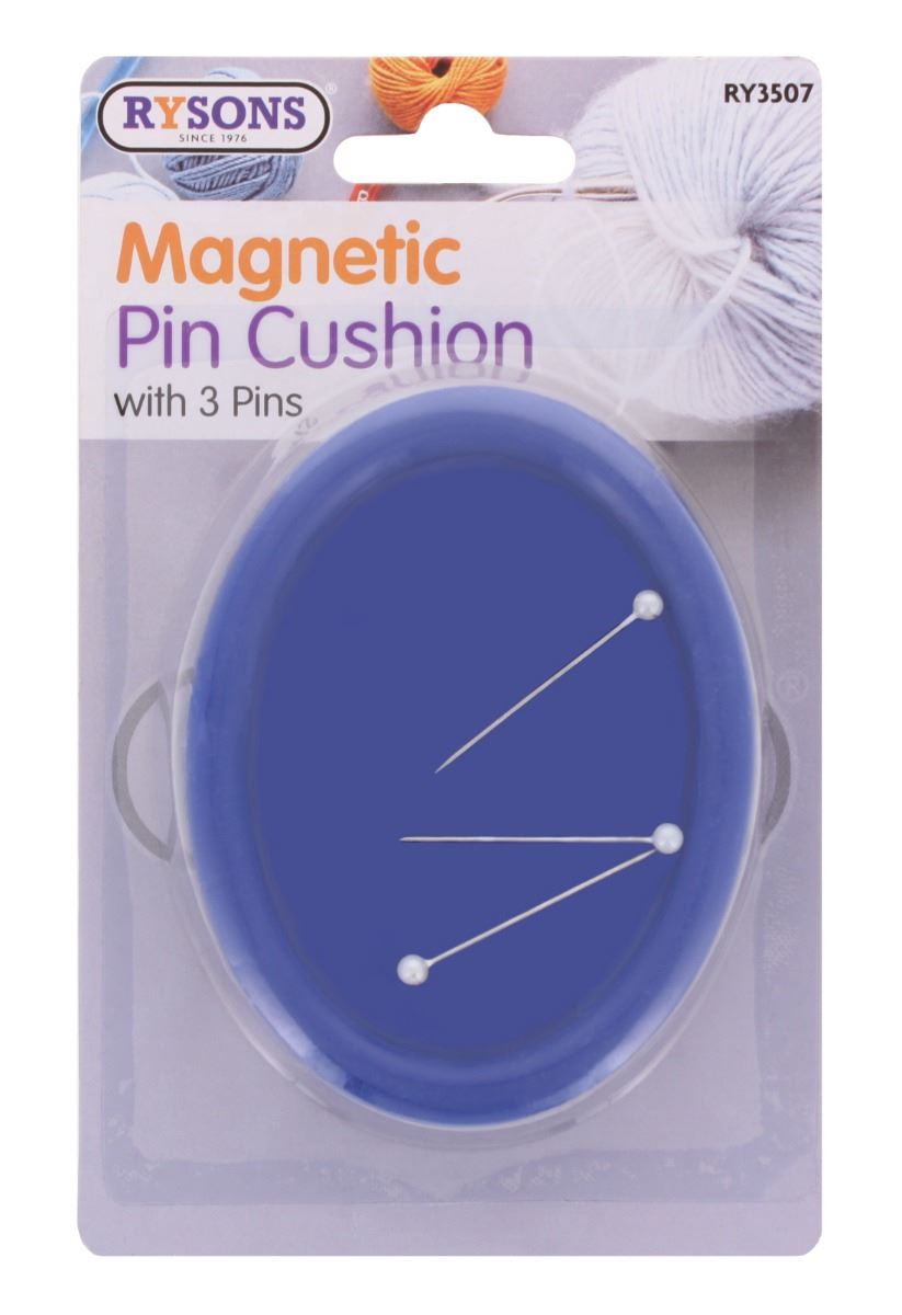 MAGNETIC PIN CUSHION W/3 PINS