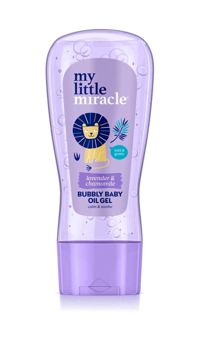 MY LITTLE MIRACLE LAVENDER & CHAMOMILE BUBBLY BABY OIL GEL 200ML