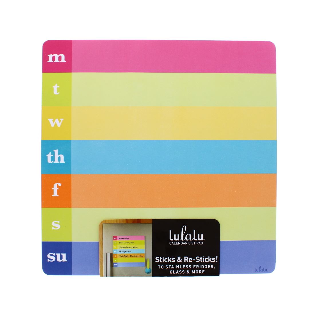 STICK & RESTICK CALENDER LIST PAD