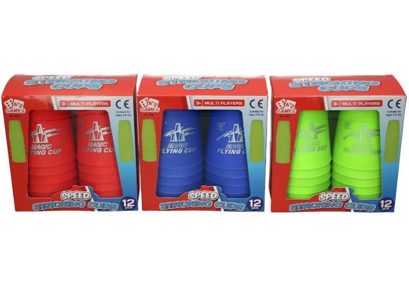 12PK MULTIPLAYER SPEED STACKING CUPS