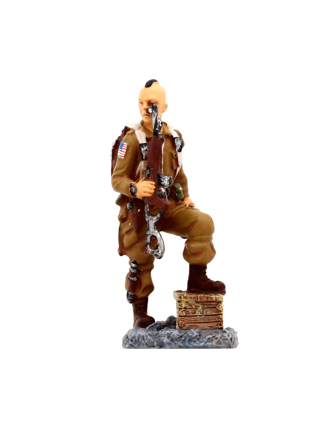 ARMY SOLDIER ORNAMENT-PARA USA D-DAY