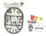 20 PEG CLOTHES HANGER