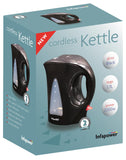 Infapower 2200w 1.7L Cordless Kettle Black