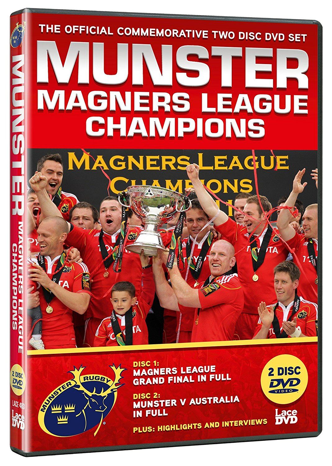 MUNSTER MAGNERS LEAGUE CHAMPIONS-2 DISCS-DVD