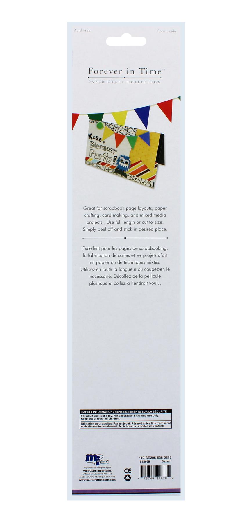 2PK MINI PENNANT FLAGS BAZAAR
