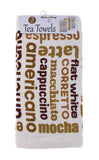 3 PACK VELOUR PRINTED TEA TOWELS