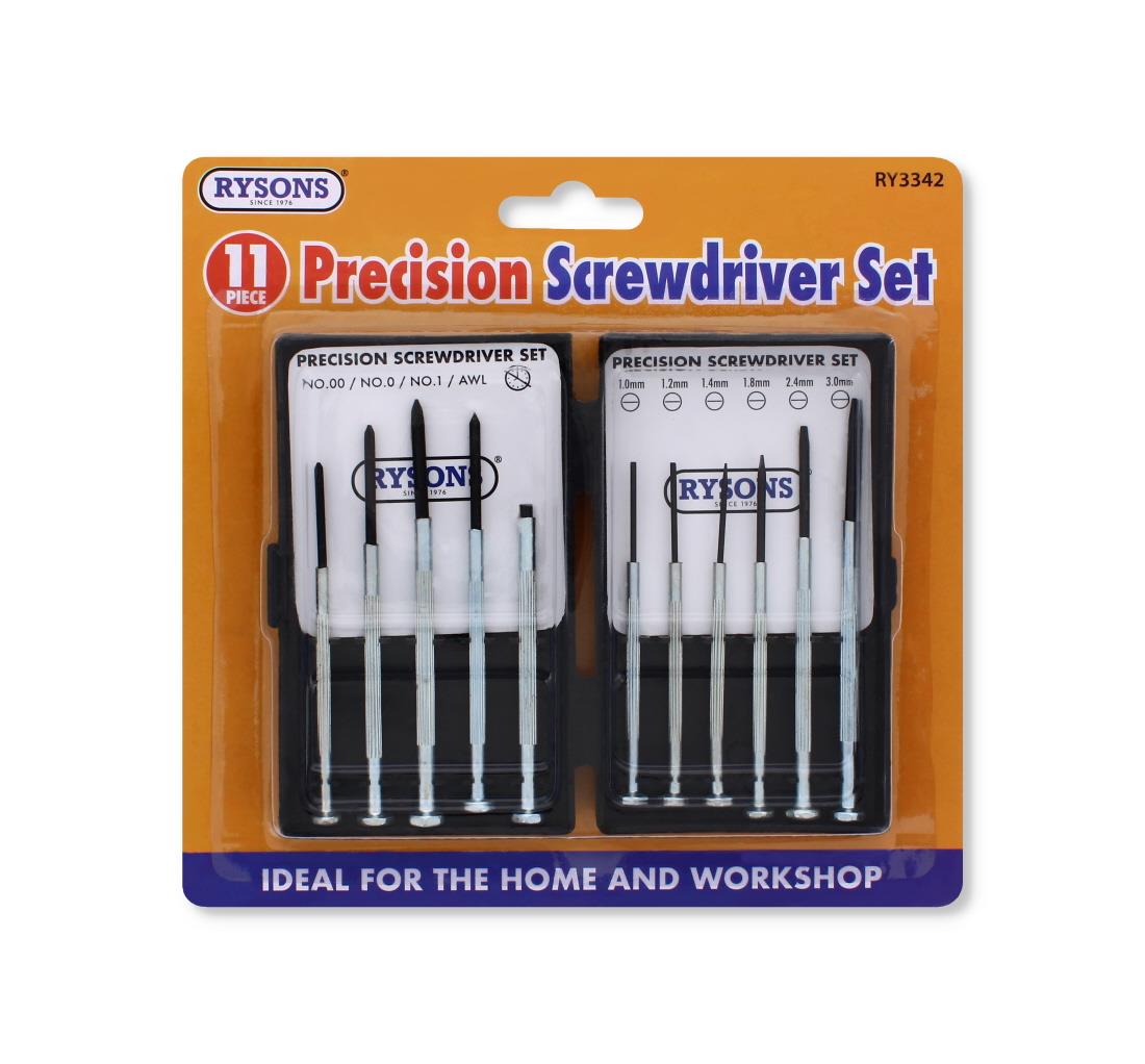 11PC PRECISION SCREWDRIVER
