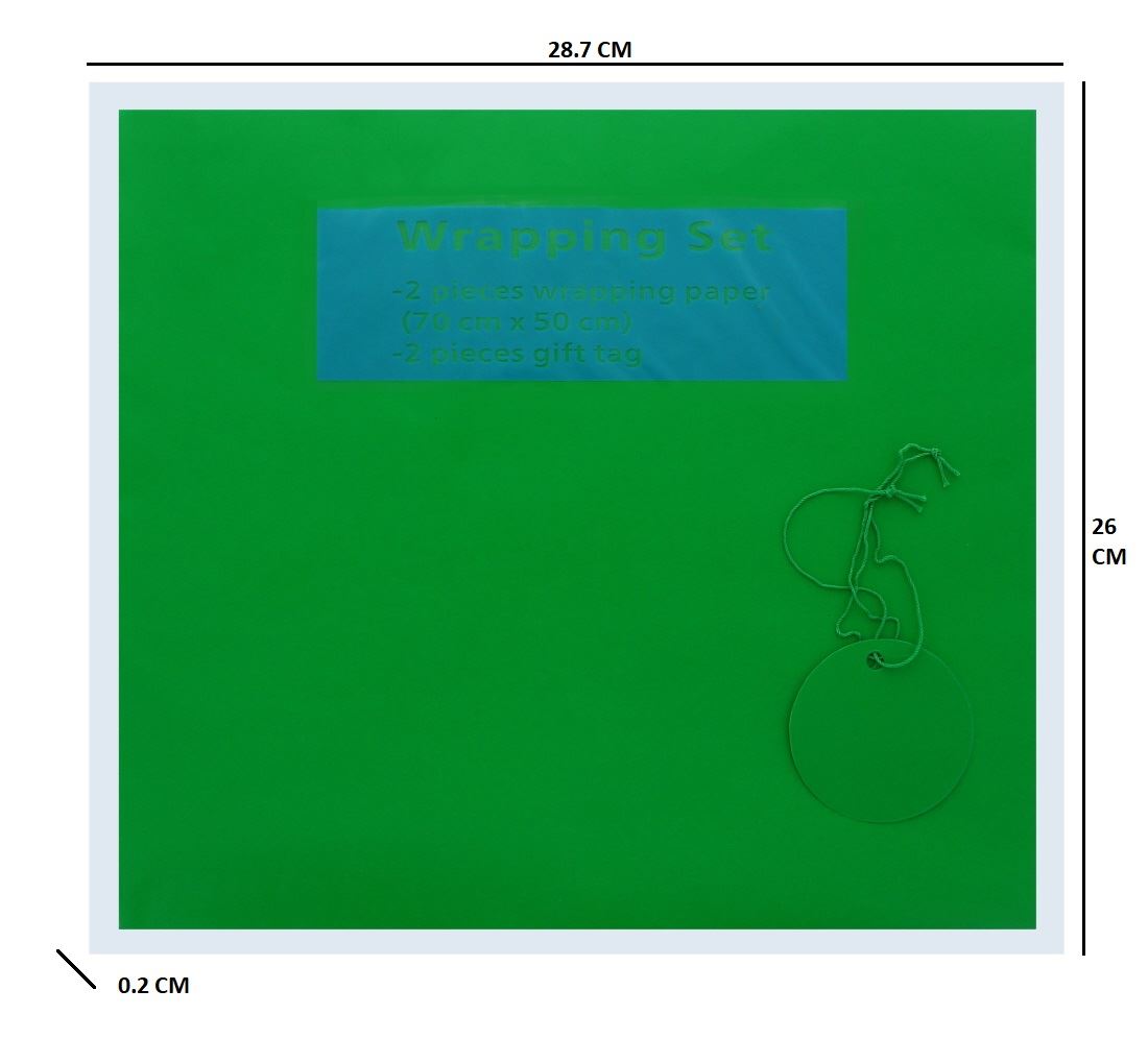2 SHEET GIFT WRAP SET