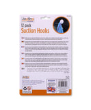 12PK SUCTION HOOKS