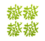 4PK  FELT COASTERS