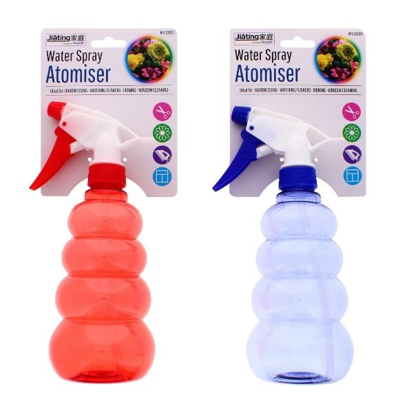 500ML ASSORTED WATER SPRAY ATOMISER