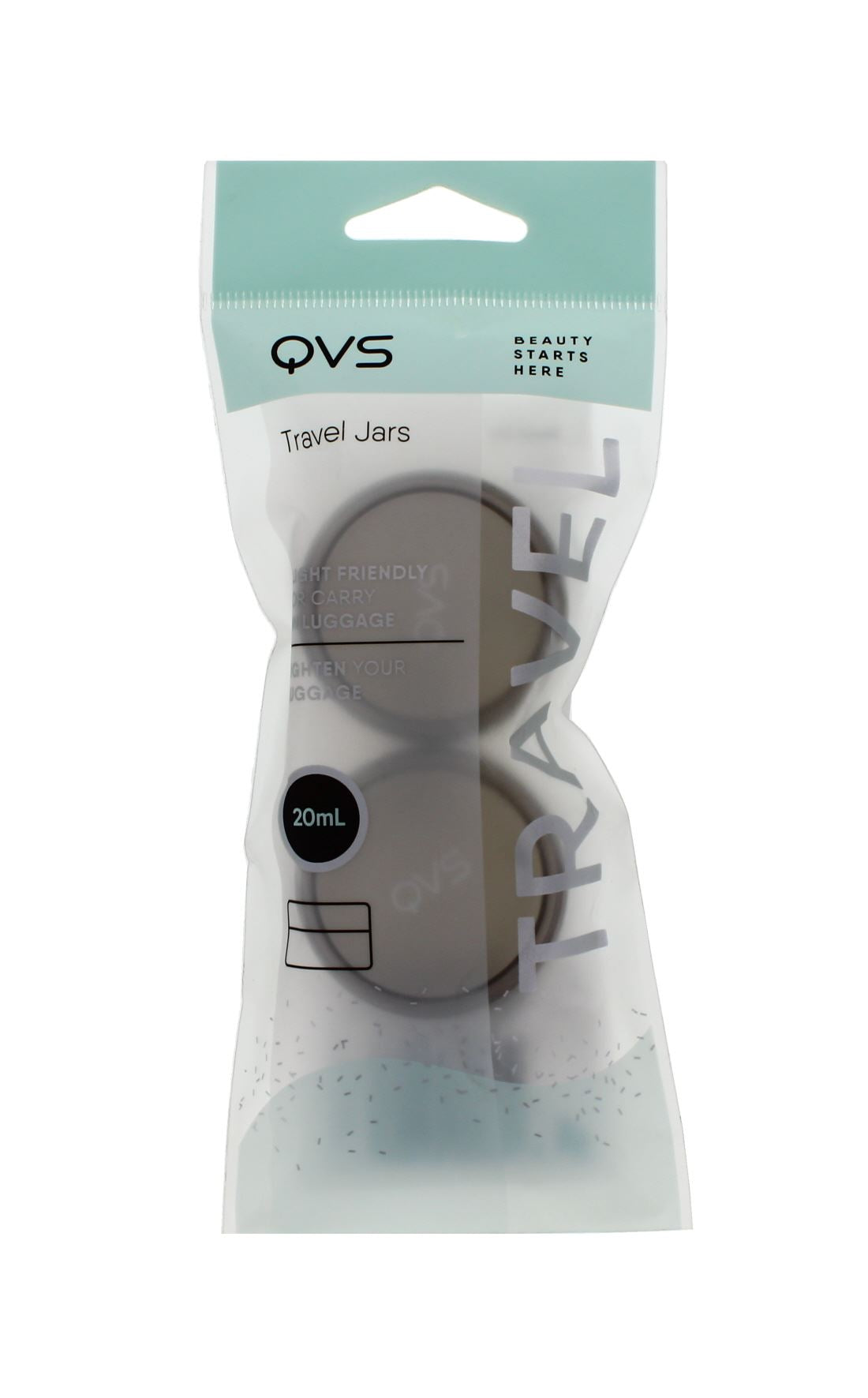 2PK QVS TRAVEL JAR 20ML