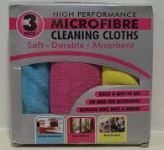 2PK MICROFIBRE CLEANING CLOTHS