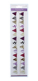 2PK MINI PENNANT FLAGS SAFARI